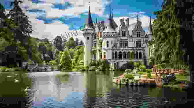 A Breathtaking Vista Of A Fairy Tale World, Showcasing Its Lush Meadows, Cascading Waterfalls, And Whimsical Architecture The Little Mermaid: An Interactive Fairy Tale Adventure (You Choose: Fractured Fairy Tales)