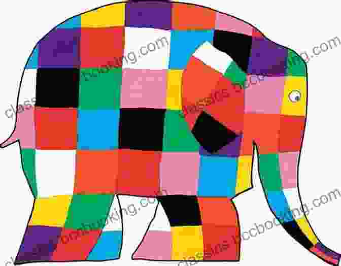 A Colorful Illustration Of Elmer, An Elephant With A Patchwork Skin, Surrounded By Other Animals At His Birthday Party. Elmer S Birthday David McKee