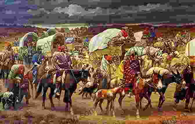 A Depiction Of The Trail Of Tears, A Forced Relocation Of Native American Tribes In The 1830s The Creek: The Past And Present Of The Muscogee (American Indian Life)