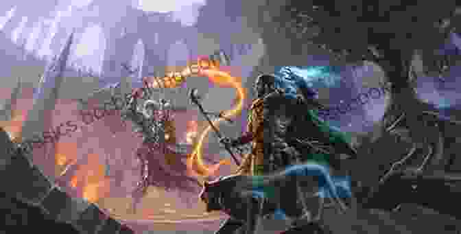A Grand Battle Scene Between Mages And Creatures Of Darkness Phantasm Magic (The Last Magus 4)