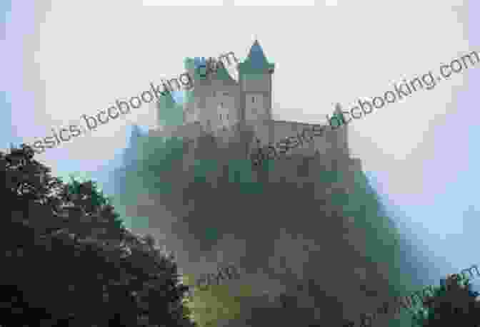 A Grand, Sprawling Castle Shrouded In Swirling Mists, Its Towers Reaching Towards The Heavens, Home To The Arcane Academy Academic Magic (The Last Magus 2)