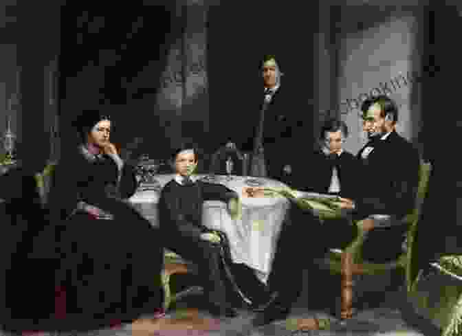 A Heartwarming Family Portrait Capturing Abraham Lincoln With His Wife, Mary Todd Lincoln, And Their Four Sons, Showcasing Their Close Family Bond Abe: Abraham Lincoln In His Times