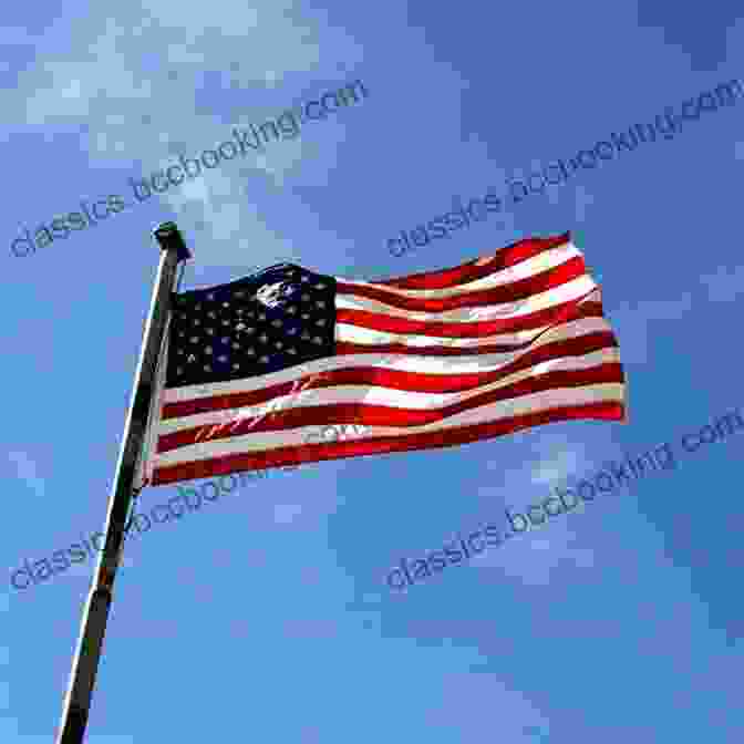 A Waving American Flag Against A Blue Sky Stories From The U S A: 2 (america)