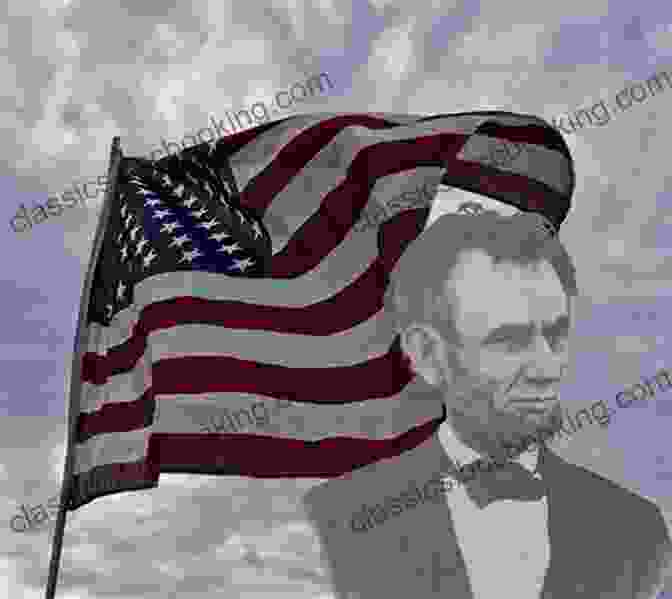 Abraham Lincoln Standing In Front Of An American Flag, Looking Contemplative Abraham Lincoln (10 Days) David Colbert