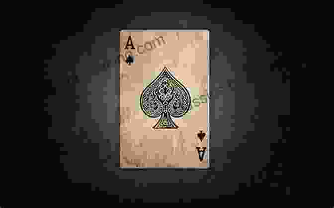 Ace Of Spades In A Magician's Hand Card Magic Miracle 4 Aces Routines