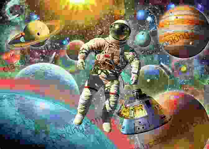 An Astronaut Floating In Space, Painting The Moon With A Brush The Astronaut Who Painted The Moon: The True Story Of Alan Bean
