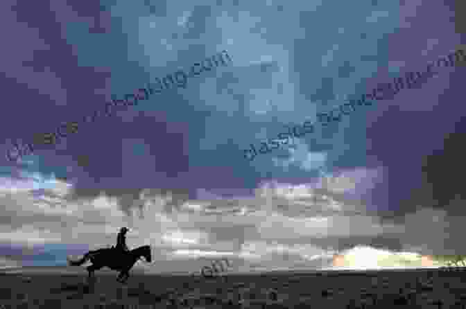 An Old Cowboy Riding His Horse Through A Vast Prairie, Symbolizing The Fading Era Of The Wild West. The Pastures Of Beyond: An Old Cowboy Looks Back At The Old West
