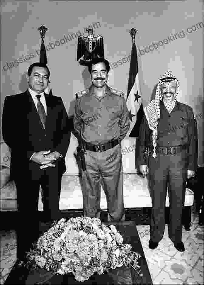 Anwar Sadat And Saddam Hussein Meeting, Showcasing Their Contrasting Leadership Styles From Sadat To Saddam: The Decline Of American Diplomacy In The Middle East