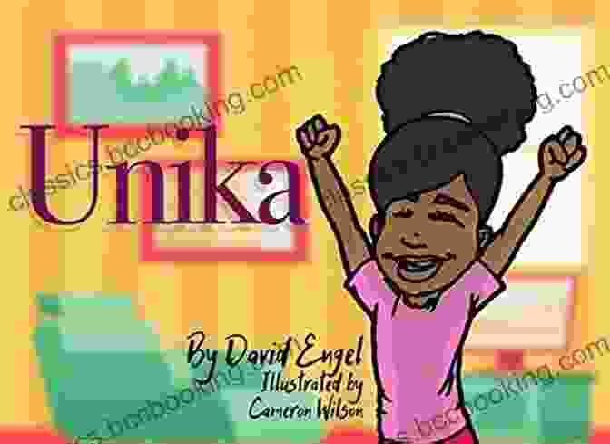 Book Cover Of Unika David Engel, With Abstract Figures And Vibrant Colors Unika David Engel