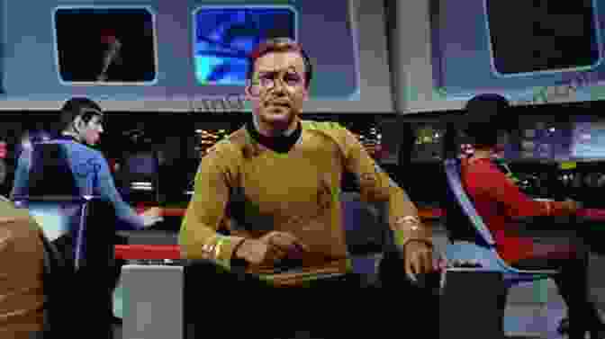 Captain James T. Kirk On The Bridge Of The USS Enterprise The Autobiography Of James T Kirk