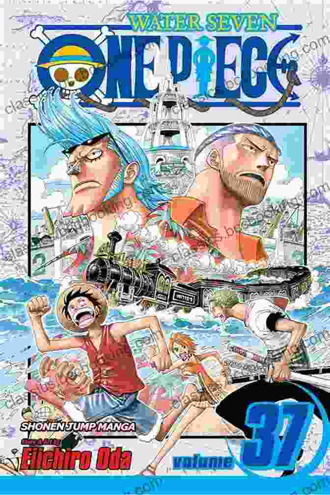 Cover Of One Piece Vol 37: Tom, Featuring Luffy And Tom Working Together On A Ship One Piece Vol 37: Tom (One Piece Graphic Novel)