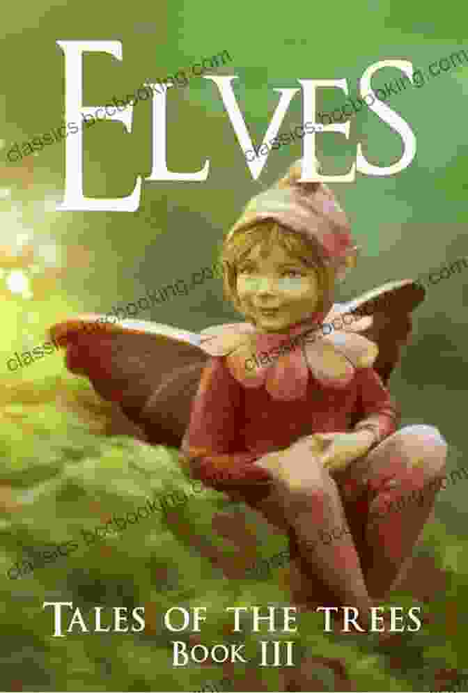 Dreams From The Elves Book Cover Featuring Ethereal Illustrations Of An Elf And Nature Dreams From The Elves Debbie Emmett