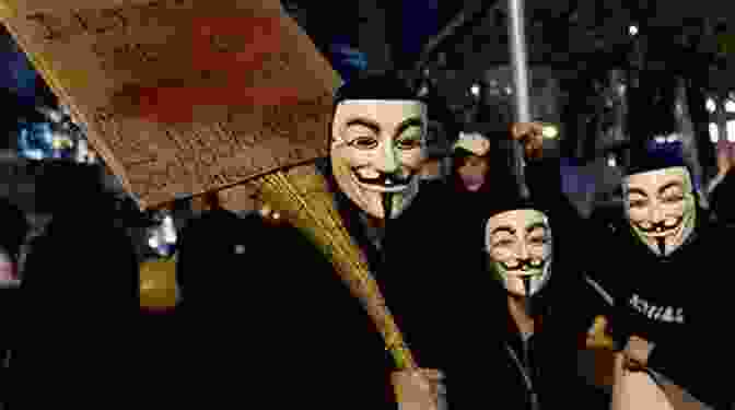 Guy Fawkes Mask, A Symbol Of Resistance And Protest, Popularized By V For Vendetta David Lloyd