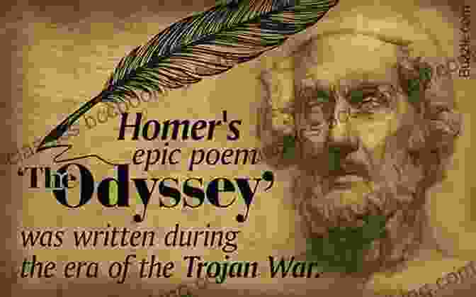 Homer, The Blind Poet Who Composed The Epic Poem, The Odyssey Autobiography: A Classic Of World Literature