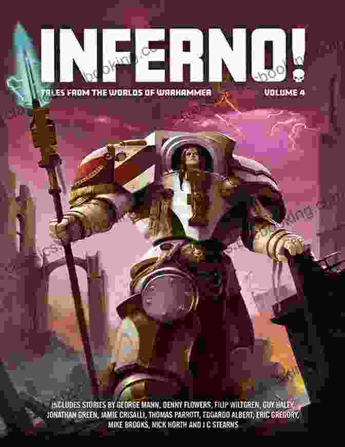 Inferno Volume 1 Warhammer Book Cover Featuring A Flaming Skull And Swords Inferno Volume 6 (Warhammer) David Guymer