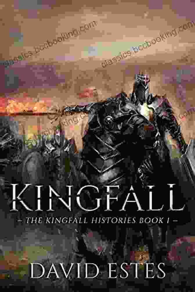 Kingfall The Kingfall Histories Book Cover Featuring A Majestic Throne And A Sword Kingfall (The Kingfall Histories 1)