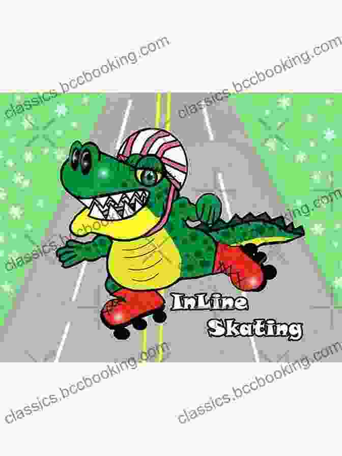 Nate The Alligator Roller Skating With A Group Of Squirrels Nate The Roller Skating Alligator (Curious Creatures)