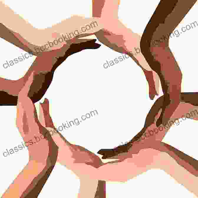 People Of Different Races And Cultures Holding Hands, Symbolizing Unity Stories From The U S A: 2 (america)