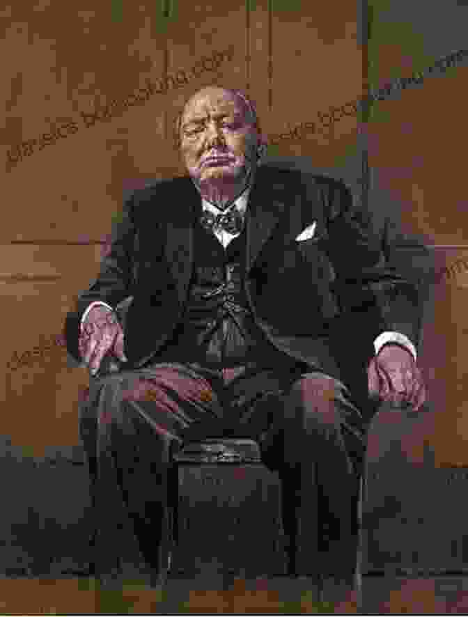 Portrait Of Winston Churchill, A Distinguished Figure With A Determined Expression And Piercing Blue Eyes Winston Churchill: 94 Fascinating Facts For Kids: Facts About Winston Churchill