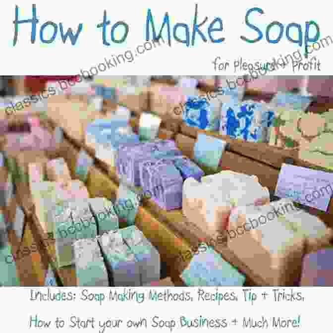 Smiling Woman Promoting Her Homemade Soap At A Craft Fair 7 Easy Steps To Creating Your Home Based Homemade Soap Business