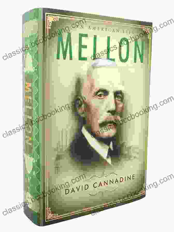 The Cover Of 'Mellon' By David Cannadine, This Time Focusing On The Title And Author's Name Mellon David Cannadine