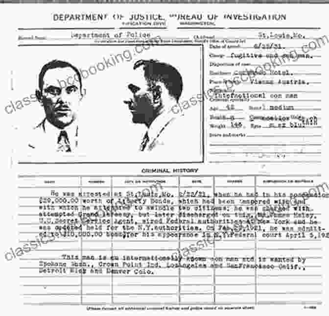 Victor Lustig Being Arrested In Pittsburgh In 1935 Empire Of Deception: The Incredible Story Of A Master Swindler Who Seduced A City And Captivated The Nation