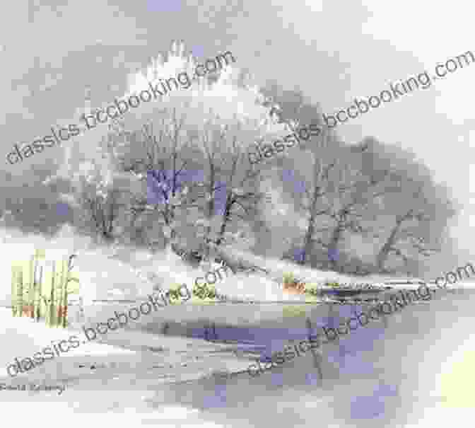 Watercolour Painting Of A Misty Winter Morning David Bellamy S Winter Landscapes: In Watercolour