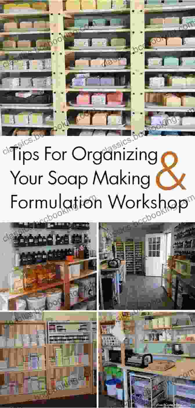 Well Organized Soap Making Workshop With Equipment And Supplies 7 Easy Steps To Creating Your Home Based Homemade Soap Business
